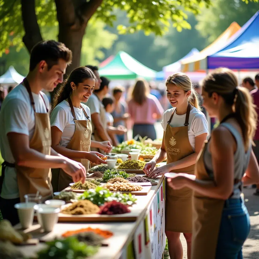 Modern office environment